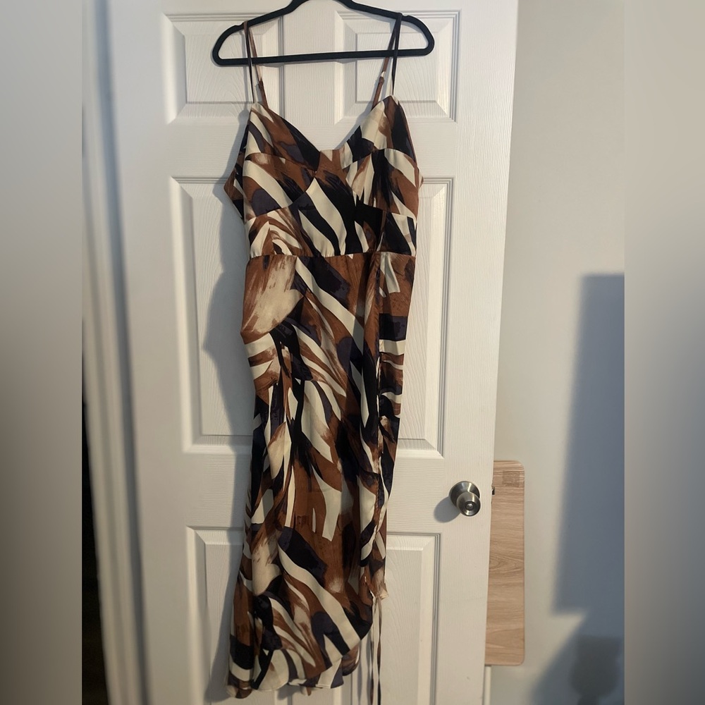 Abstract Print Women's Dress